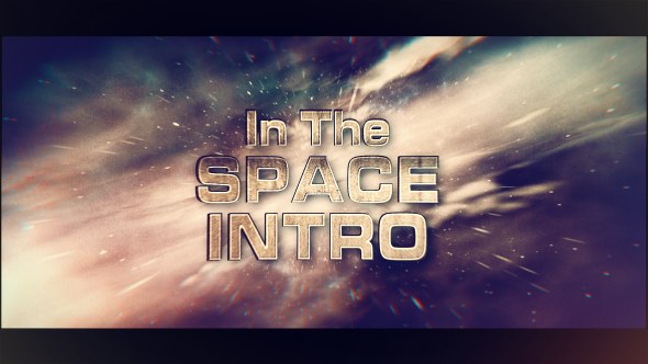 Videohive In The Space Intro Openers template preview