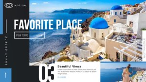 Videohive Favorite Place - Travel Holiday Promotion Openers template preview