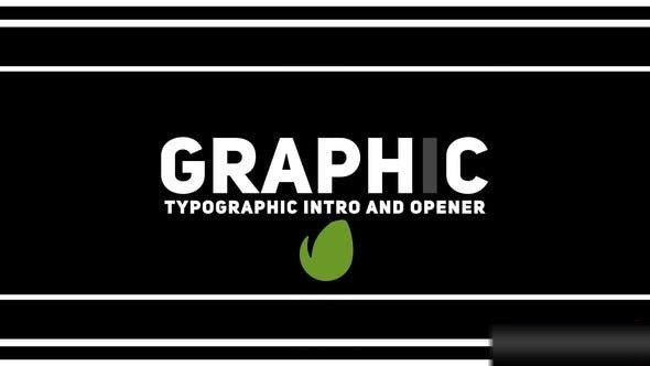 Videohive Text Typo Opener Openers template preview