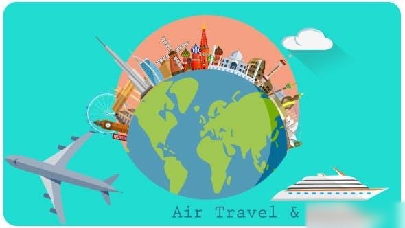 Videohive Air Travel & World Cruises Openers template preview