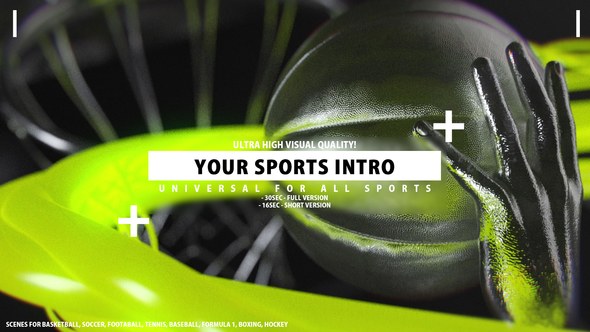 Videohive Your Sports Intro Openers template preview