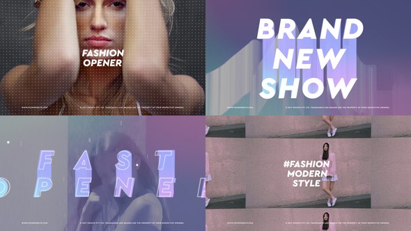 Videohive Fashion Brand Show Opener Openers template preview