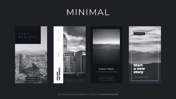Videohive Stories - Minimal Product Promo template preview