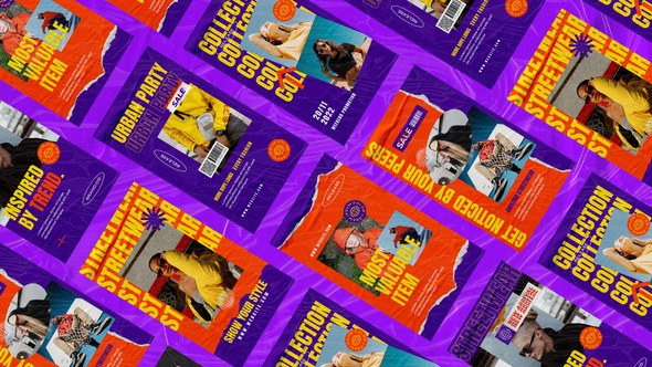 Videohive Trendy Streetwear Stories Product Promo template preview