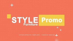 Videohive Style Furniture Promo Openers template preview