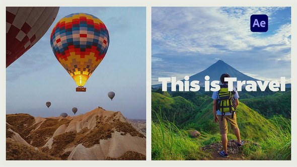 Videohive Travel Slideshow Opener Openers template preview