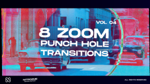 Videohive Punch Hole Zoom Transitions Vol. 04 Elements template preview