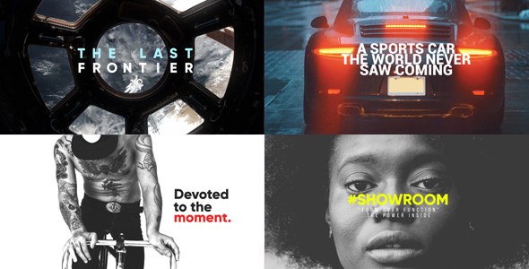 I Love Typography Vol. 1 Video Displays template preview