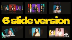 Videohive 6 Carousel Slide Pack Video Displays template preview