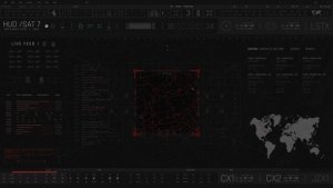 Videohive HUD Covert Operations Satellite 7 Elements template preview