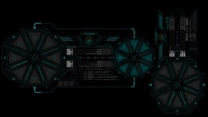 Videohive HUD Info Mechanics 2 Elements template preview