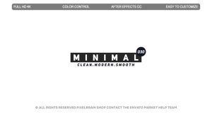 Minimal Titles II Video Displays template preview