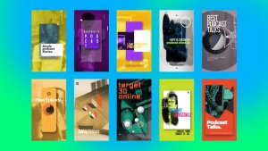 Videohive Podcast Instagram Stories Broadcast-packages template preview
