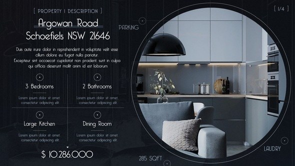 Videohive Immovable Property - Real Estate Product Promo template preview