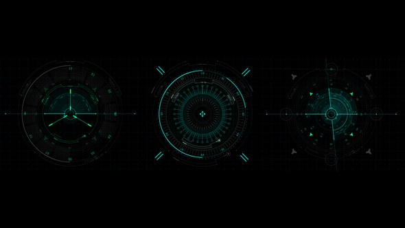 Videohive HUD700 Special Gadget 1 Elements template preview