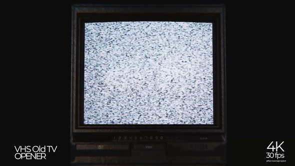 Videohive Old TV VHS Opener 60076275 Openers template preview