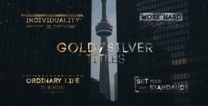 Titles Video Displays template preview