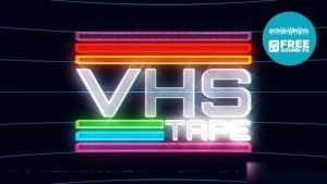 Videohive VHS Logo 47236547 Logo Stings template preview