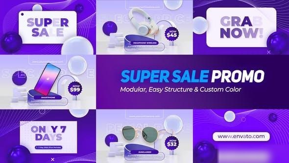 Videohive Super Sale 37247363 Openers template preview