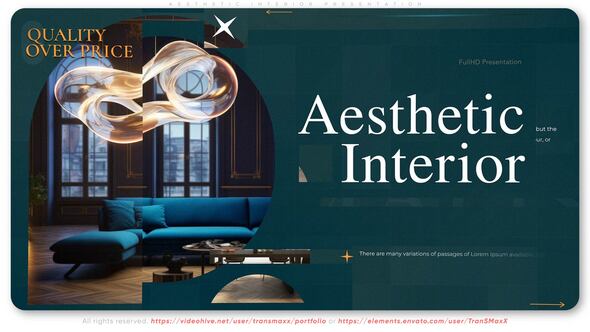 Videohive Aesthetic Interior Presentation Openers template preview