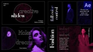 Videohive Liquid Marble Slideshow for After Effects Openers template preview