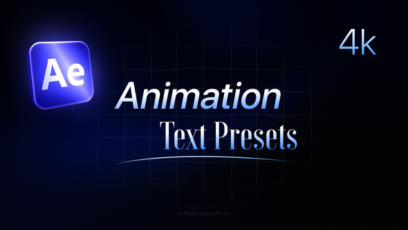 Videohive Text Presets 59586817 Titles template preview