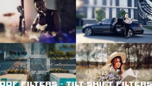 Videohive DOF Filters - Tilt-Shift Filters Video Displays template preview