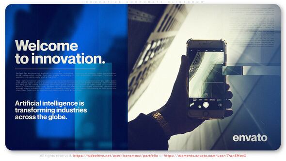 Videohive Innovative Corporate Slideshow Video Displays template preview