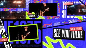 Videohive Music Event After Effect Template Video Displays template preview