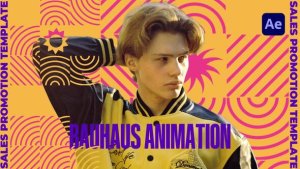 Videohive Bauhaus Colorful Intro Openers template preview