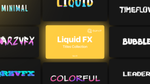 Videohive Liquid Motion Titles Vol. 01 Titles template preview