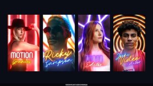 Videohive Neon Poster Stories Product Promo template preview