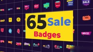Videohive Sale Badge Pack Elements template preview