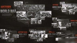 Videohive War Slideshow Openers template preview