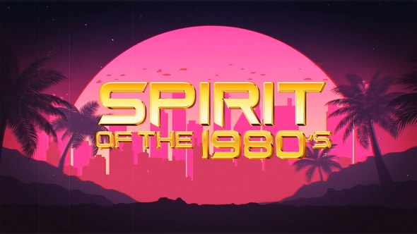 Videohive 1980s Logo Reveal Pack Openers template preview
