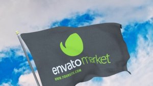 Custom Flags Video Displays template preview