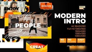 Videohive Modern Intro 28602282 Openers template preview