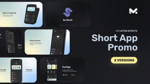 Videohive Short App Promo Product Promo template preview