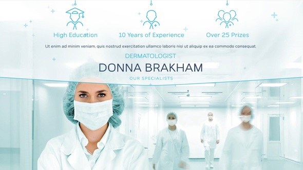 Videohive Medical Center Slideshow 30546812 Video Displays template preview