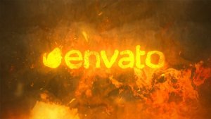 Videohive Dragon Fire Logo 9429637 Logo Stings template preview