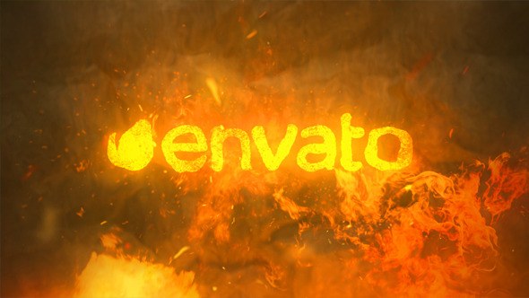 Videohive Dragon Fire Logo 9429637 Logo Stings template preview