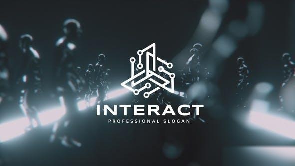 Videohive Connection Work Logo Stings template preview