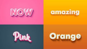 Videohive Text Effect - 3D Style 03 Titles template preview