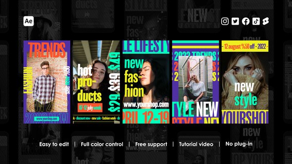 Videohive Lifestyle Instagram Reels 44880837 Product Promo template preview
