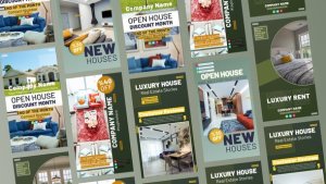 Videohive Listed House Stories Product Promo template preview