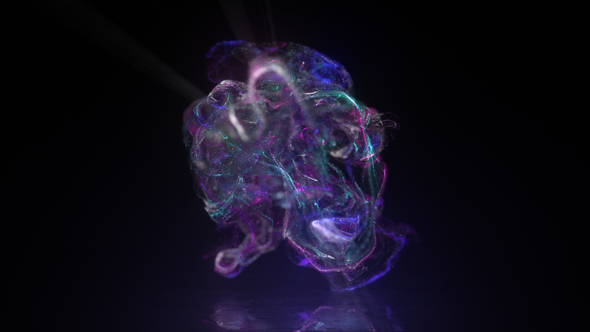 Videohive Neon Fluid Logo Reveal Logo Stings template preview