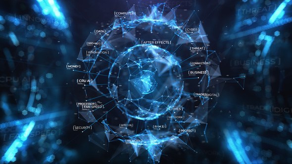 Videohive Cyber Business Digital Opener Openers template preview