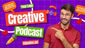 Videohive Podcast Intro 58492072 Openers template preview
