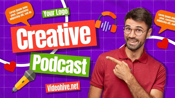 Videohive Podcast Intro 58492072 Openers template preview