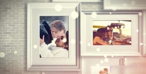 Videohive Wall Memories Video Displays template preview